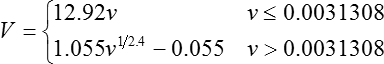 sRGB Companding